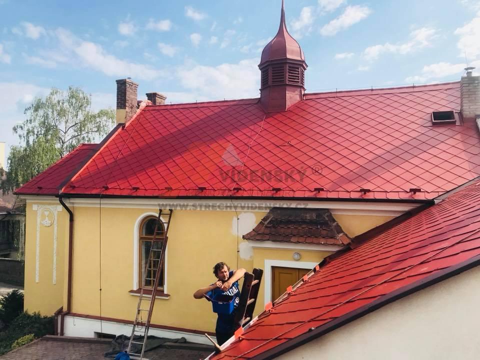 Renovace střechy evangelického kostelíku - A. Tomíčka 43, Lány, 570 01 Litomyšl